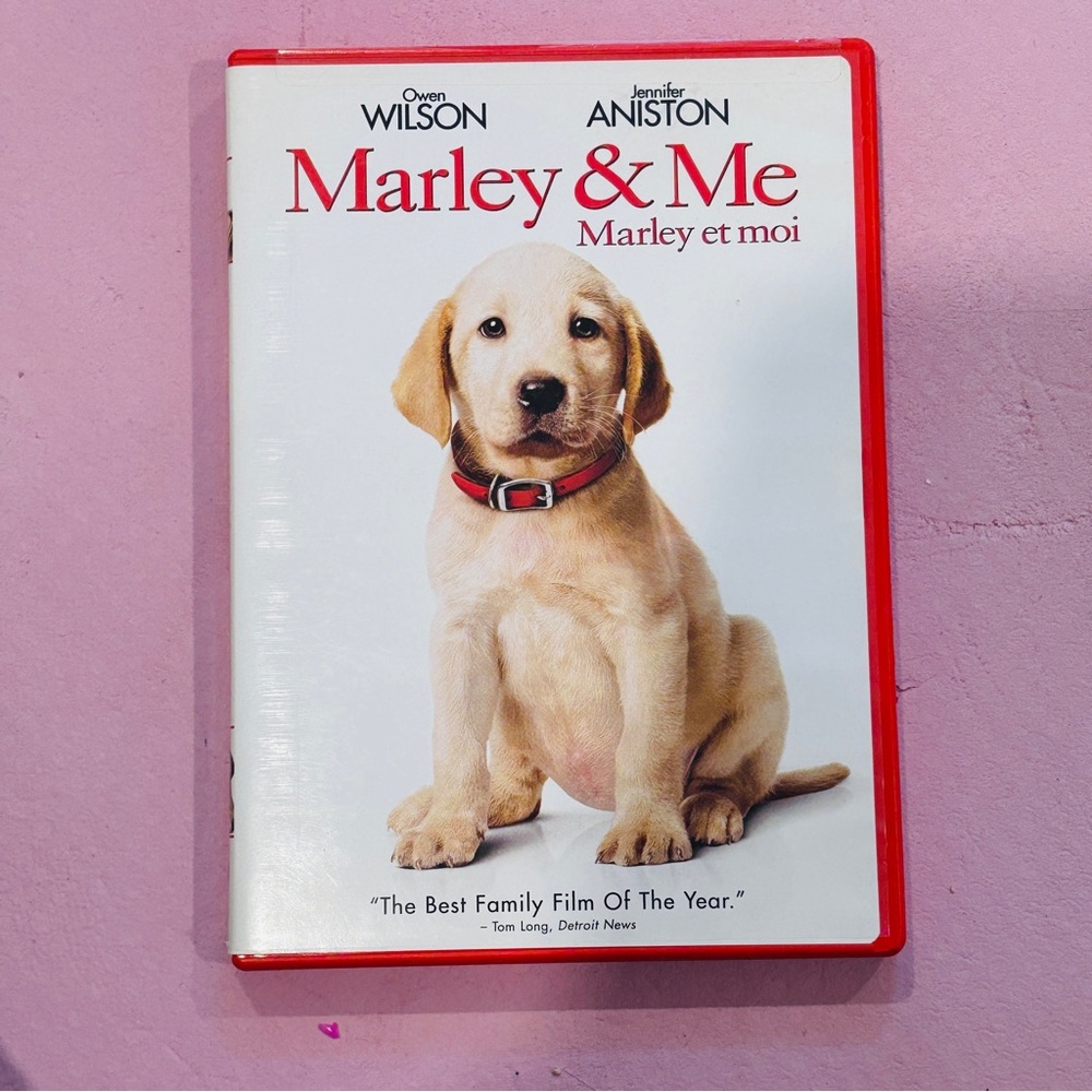5/$20 🎬 MARLEY & ME (2008) DVD | Family Comedy Drama | Owen Wilson & Jennifer A